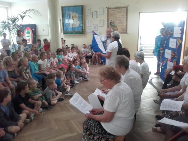 Przedstawienie "Latawiec i wiatr" w SP2